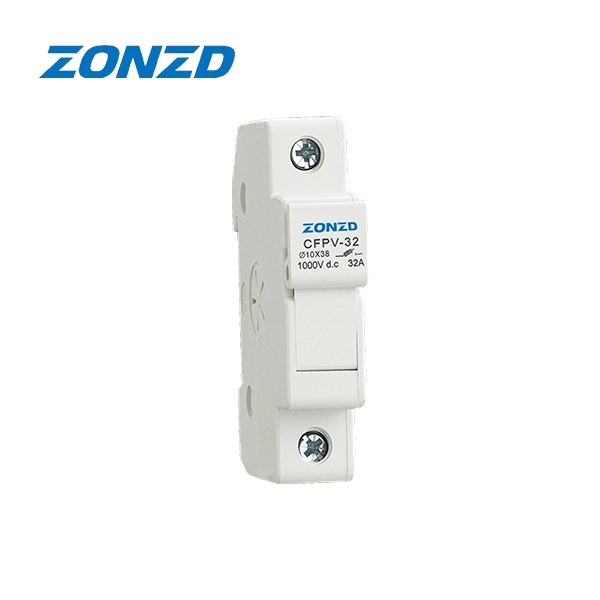 CFPV-32 Portafusibles FV 1000V 32A 10x38mm 1P sin luz