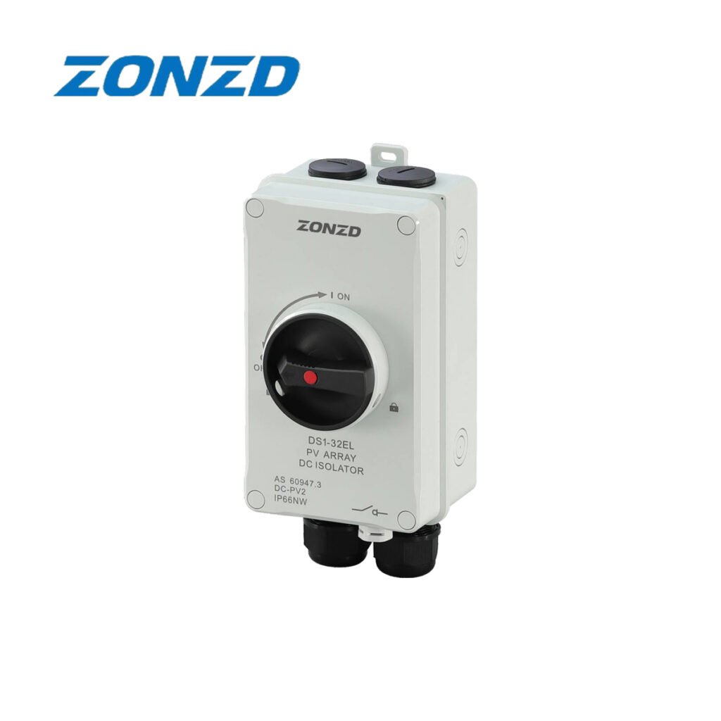 DC Switch Disconnector | Solar & Battery DC Isolators (IEC 60947-3, IP66)