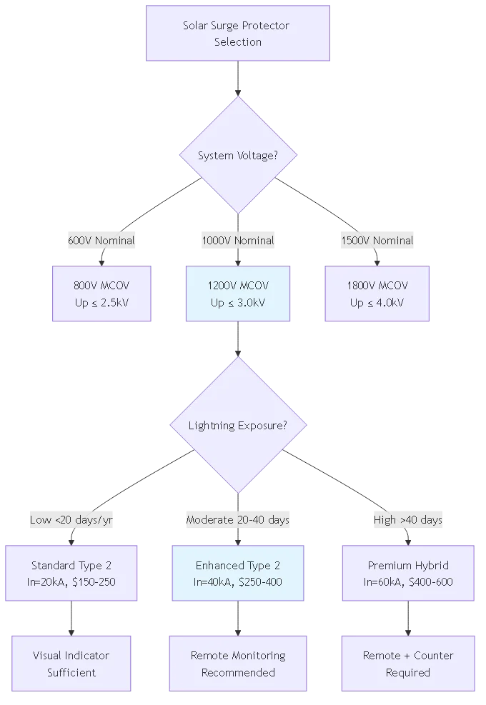Buying Solar Surge Protectors: Warranty & Failure Indicators - Process flow diagram