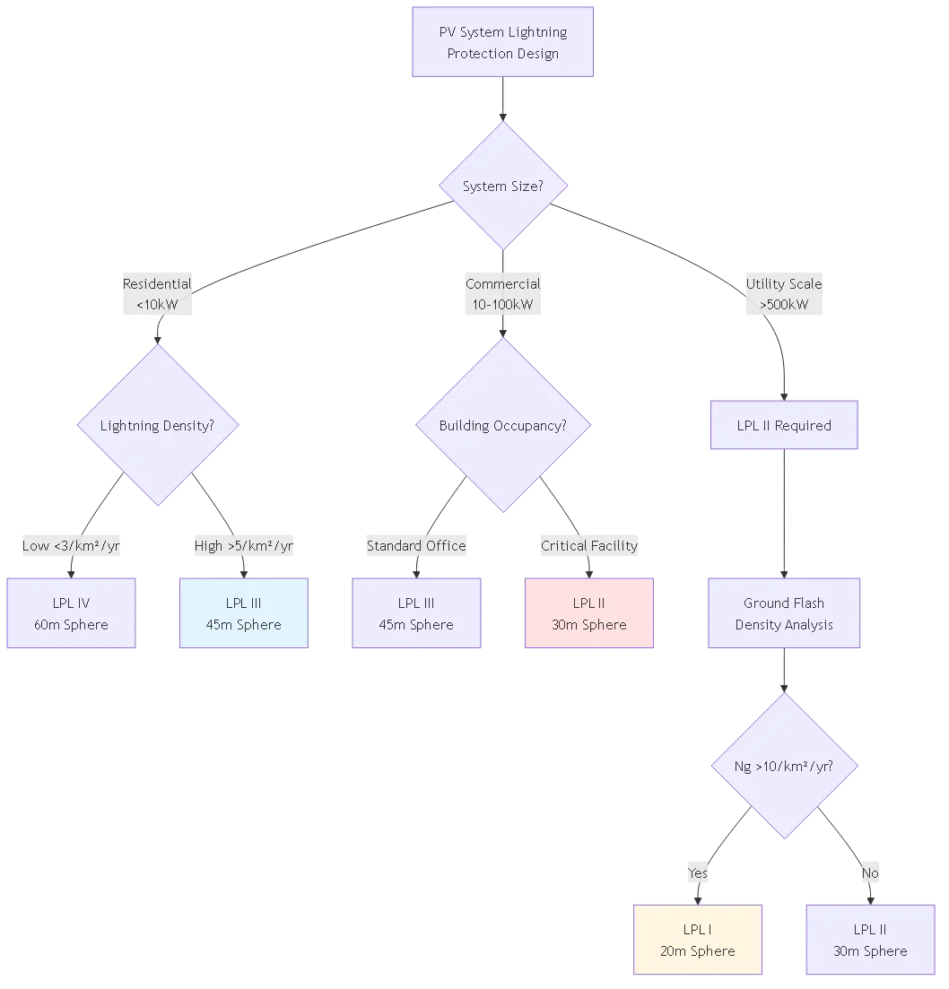Blog #79: Lightning Protection for PV Panels - Air Termination Design - Process flow diagram
