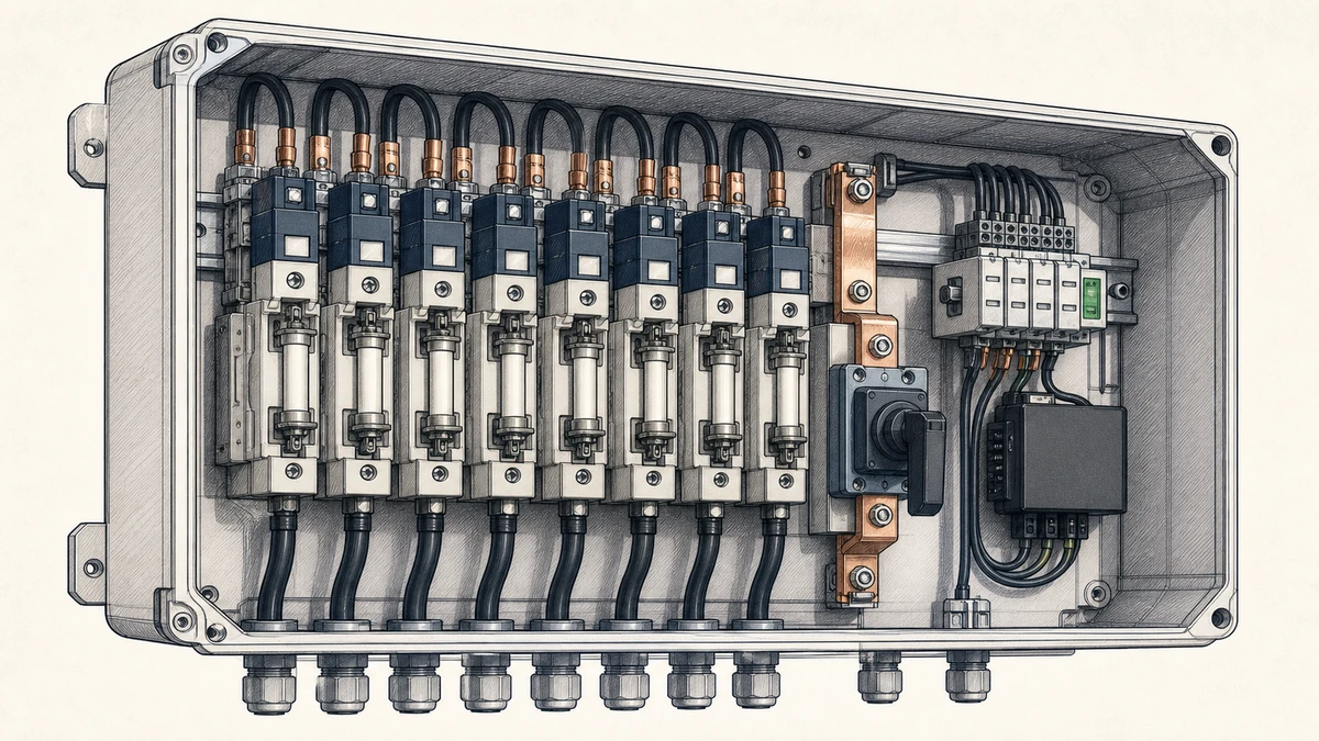 PV Combiner Box: engineering anatomy