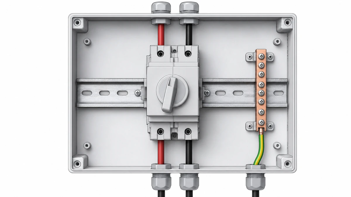 DC Switch Disconnector: engineering anatomy