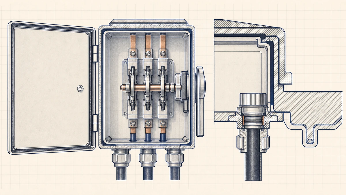 DC Switch Disconnector: engineering anatomy
