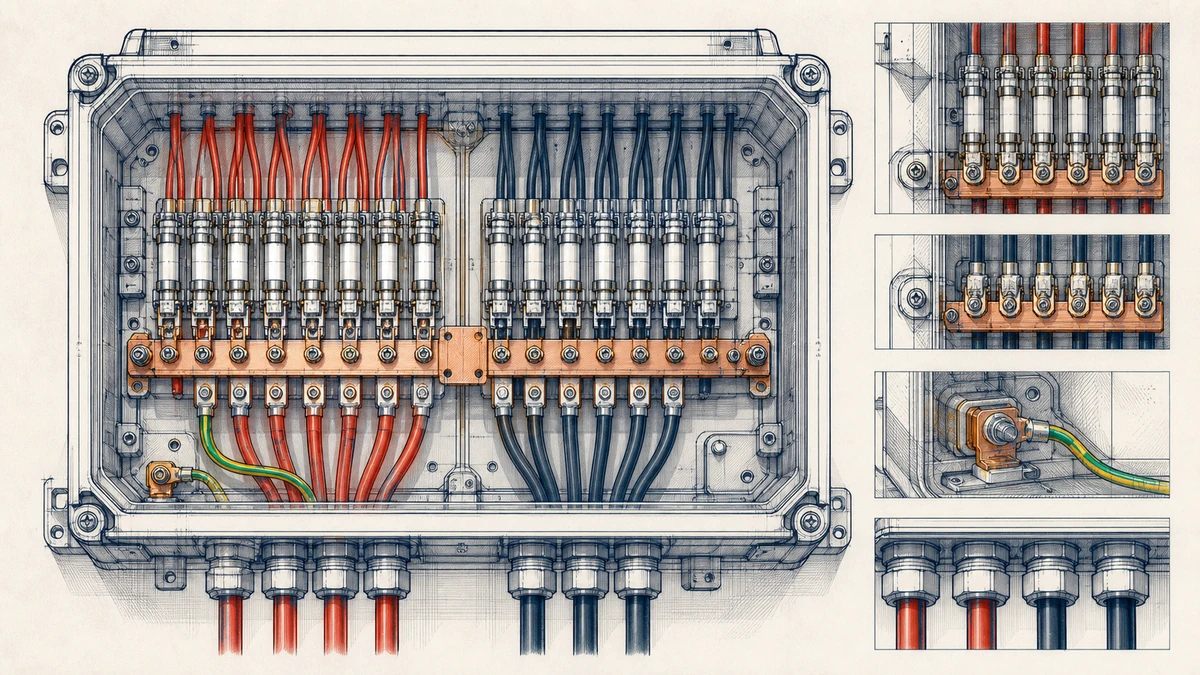 PV Combiner Box: engineering anatomy