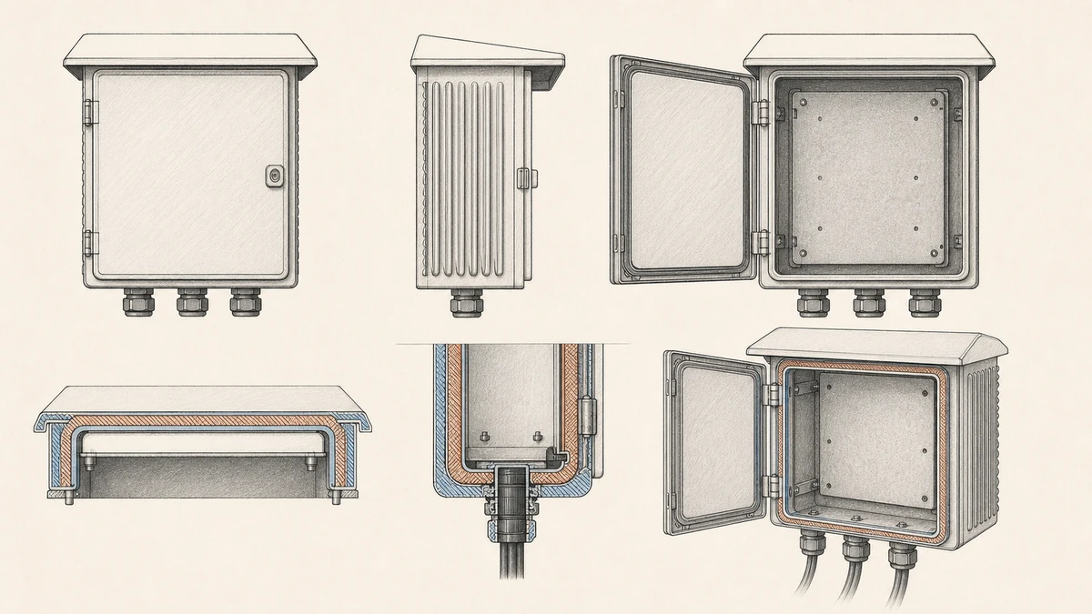 Waterproof Distribution Box: engineering anatomy