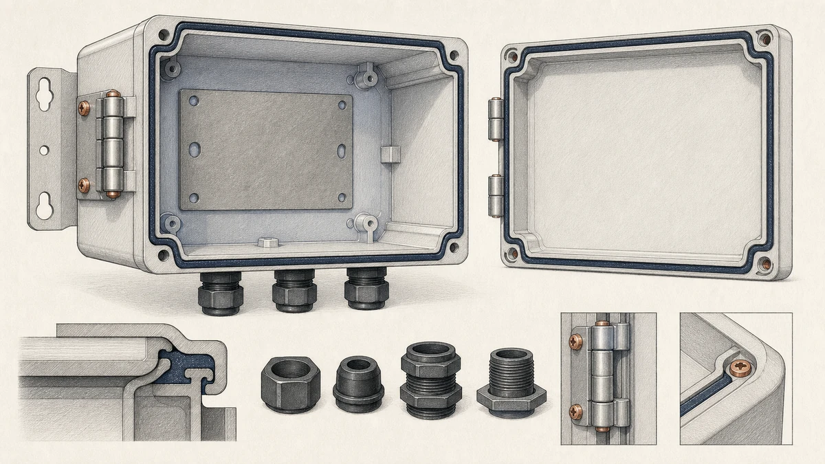 Waterproof Distribution Box: engineering anatomy