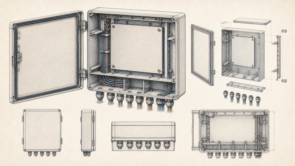 Waterproof Distribution Box: engineering anatomy