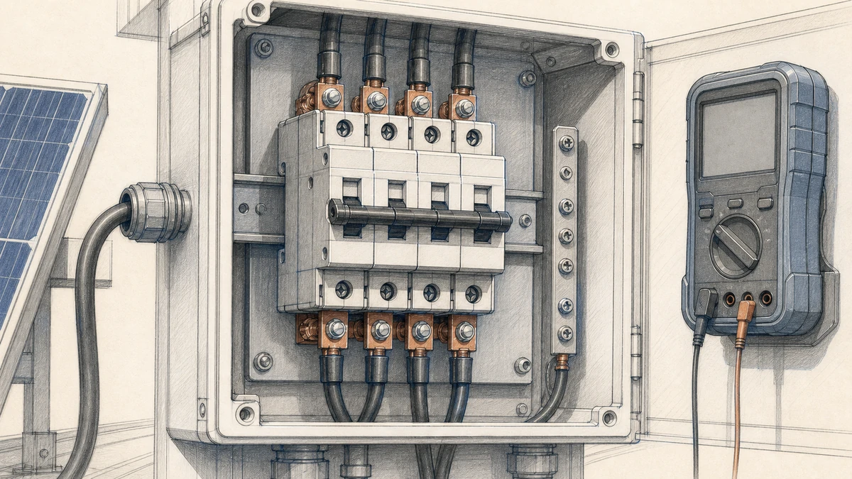 DC Circuit Breaker: test or measurement