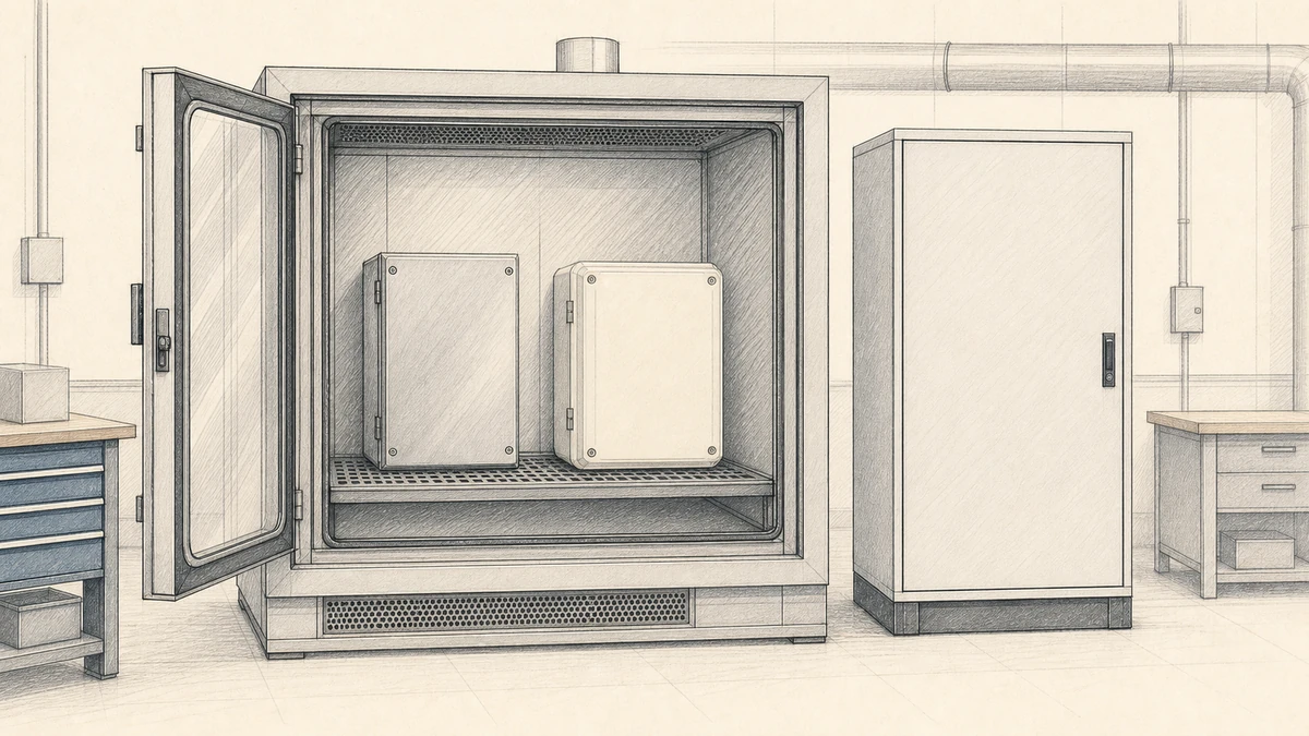 Waterproof Distribution Box: test or measurement