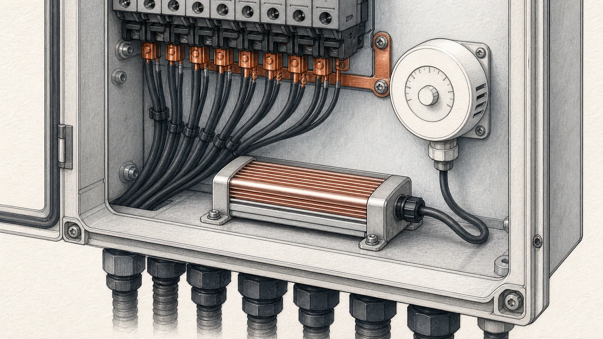 PV Combiner Box: test or measurement