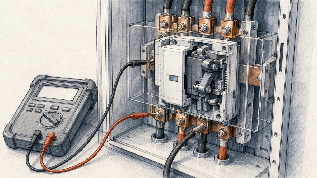 DC Circuit Breaker: test or measurement