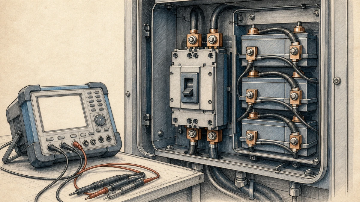 DC Circuit Breaker: test or measurement