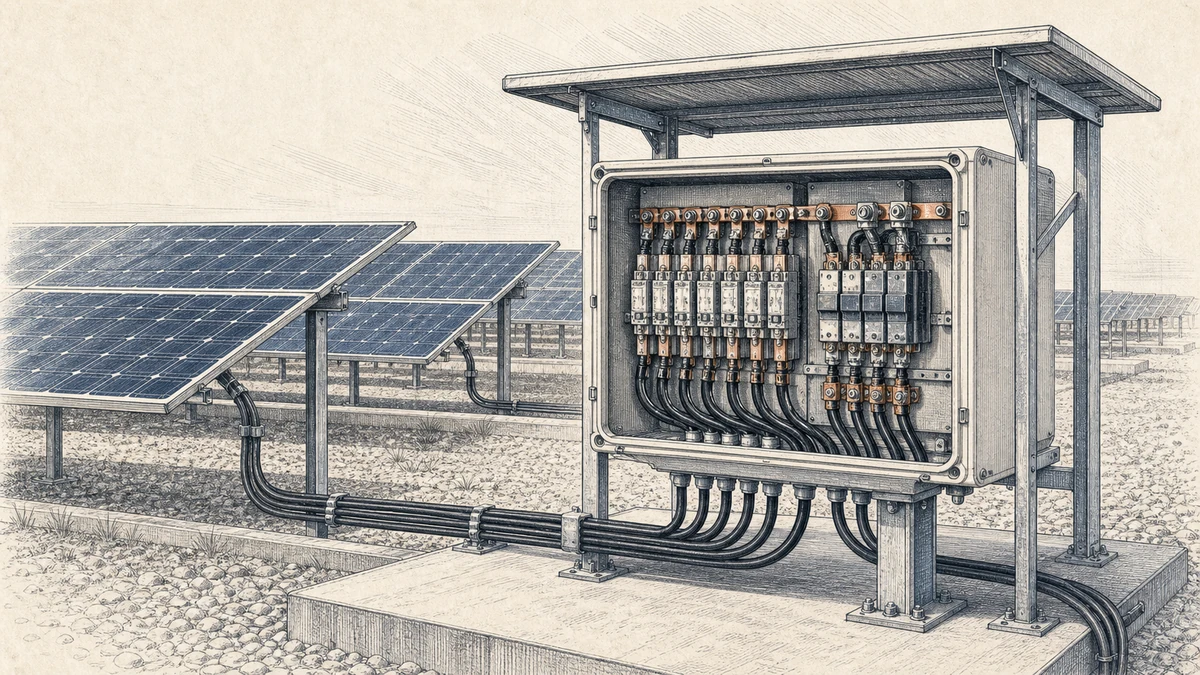 PV Combiner Box: application context