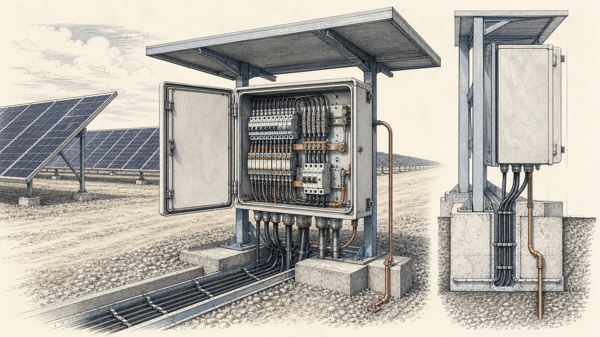 PV Combiner Box: application context