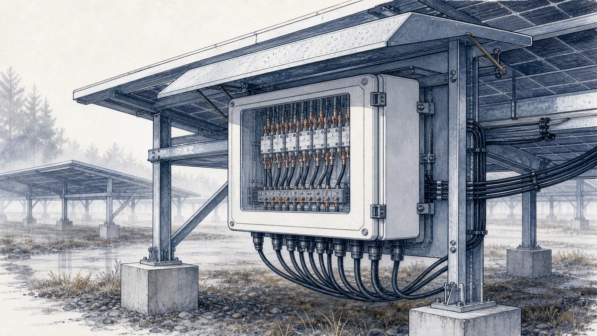 PV Combiner Box: application context