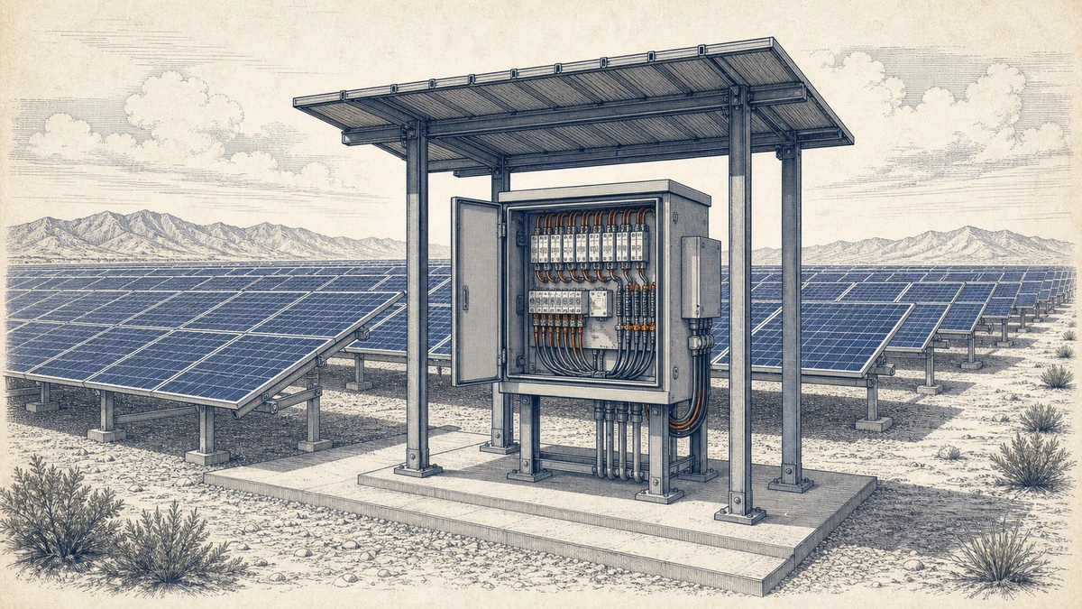 PV Combiner Box: application context