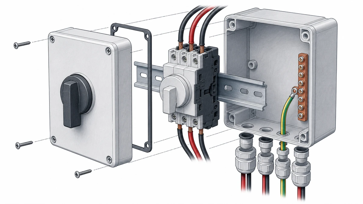 DC Switch Disconnector: supply handover