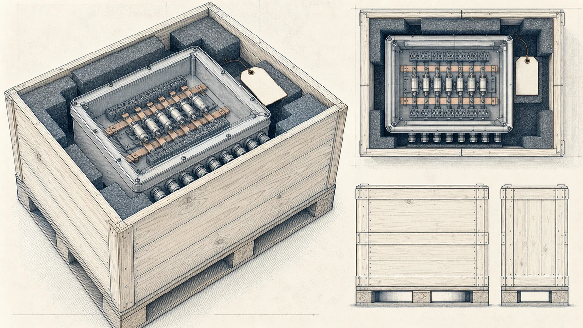 PV Combiner Box: supply handover